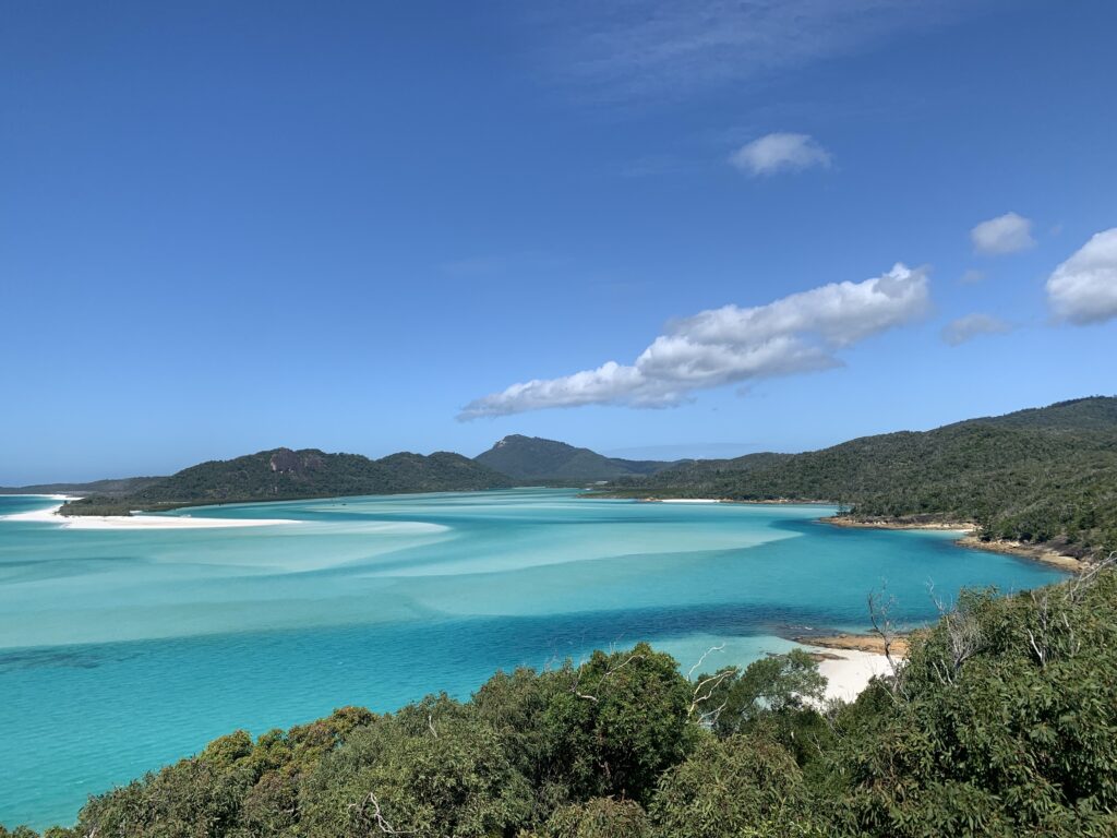 Hill Inlet Lookout view